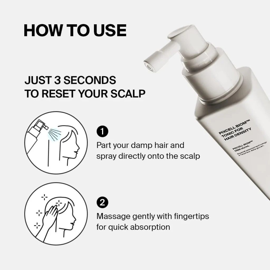 Pixcell Biom™ Tonic For Hair Density (130ml) - Image 4