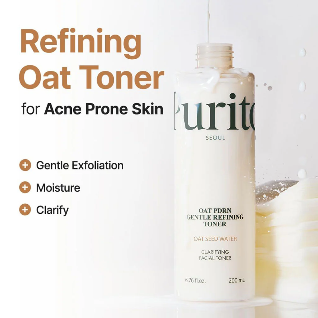 Oat PDRN Gentle Refining Toner (200ml) - Image 2