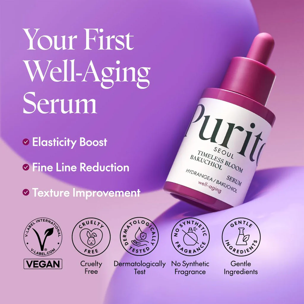 Timeless Bloom Bakuchiol Serum (30ml) - Image 2