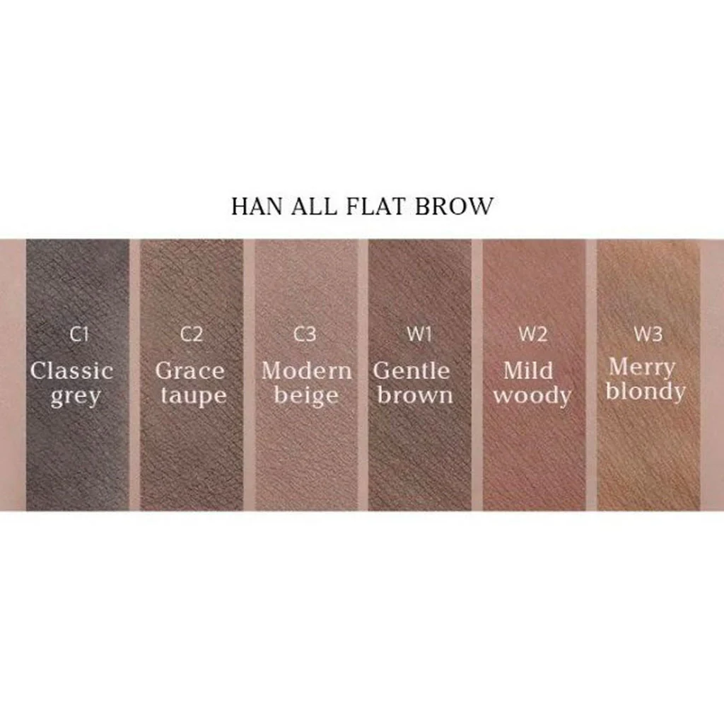 Han All Flat Brow (6 Colours) - Image 2