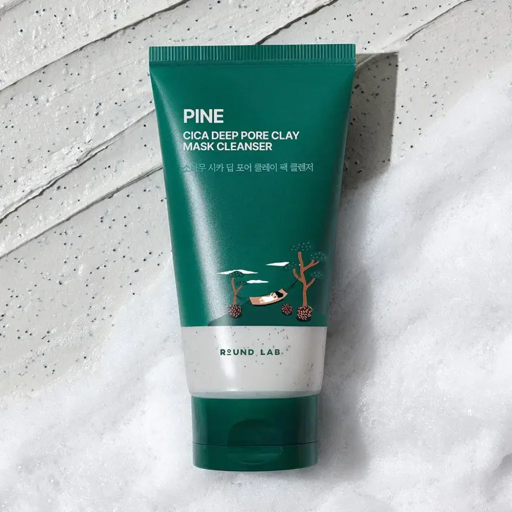Pine Cica Deep Pore Clay Mask Cleanser (150ml) - Image 2