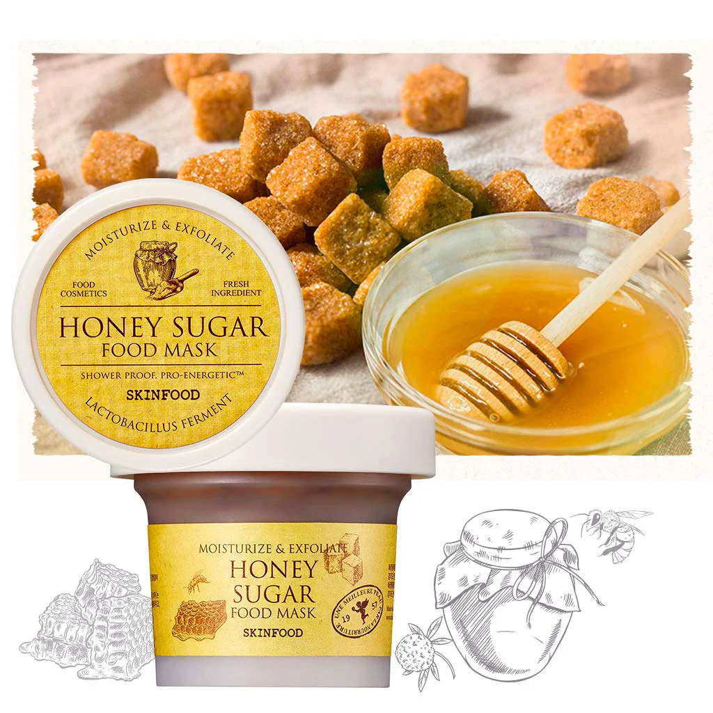 Honey Sugar Food Mask - Image 2