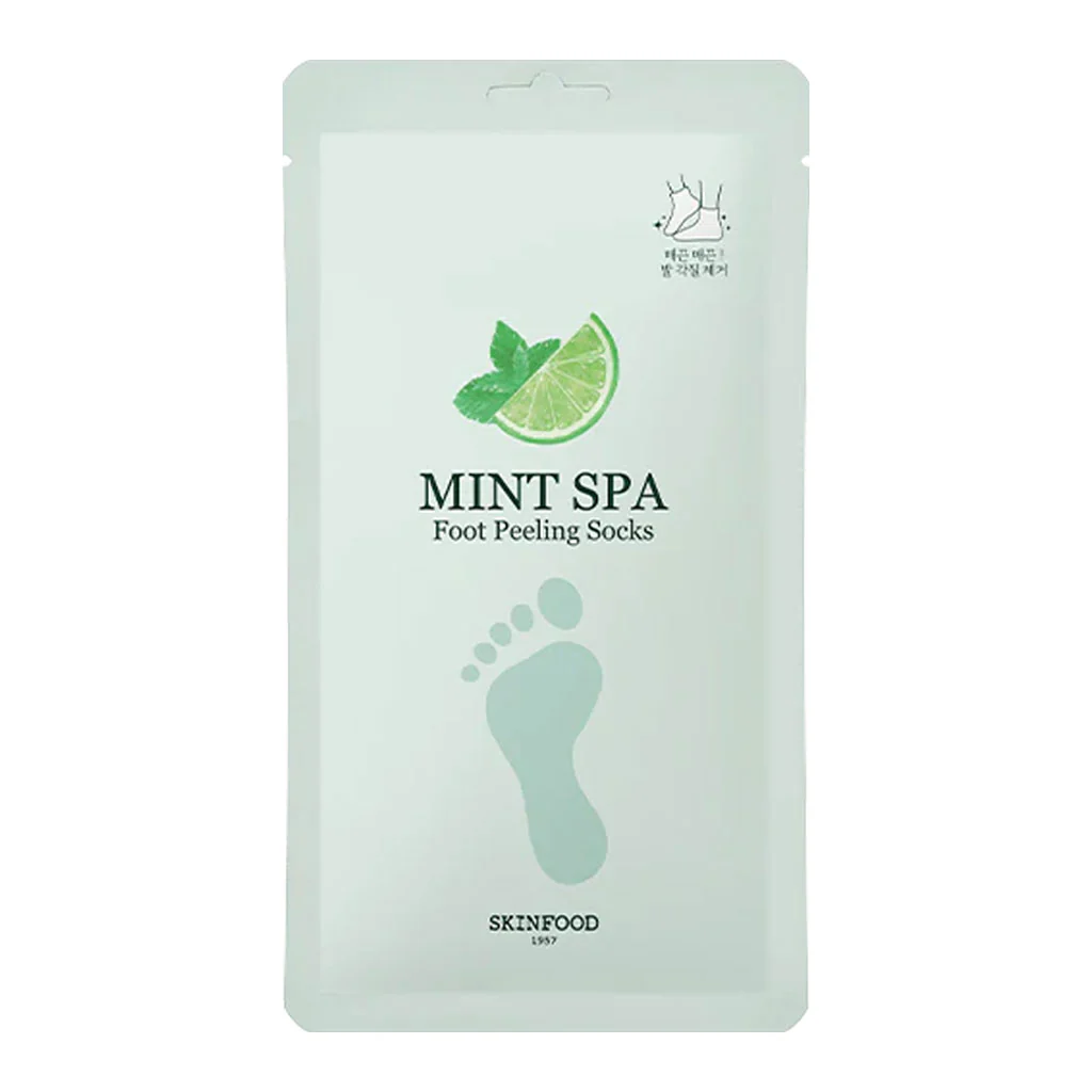 Mint Spa Foot Peeling Socks