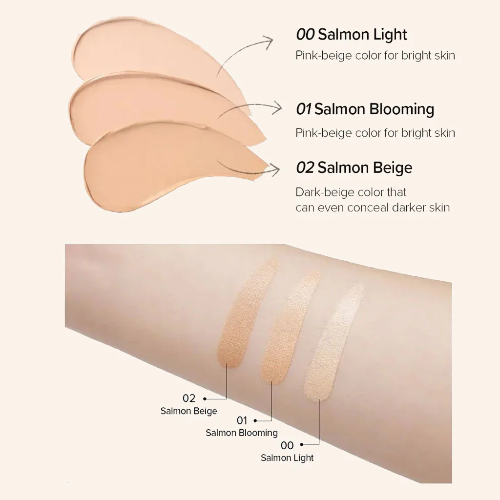 Salmon Dark Circle Concealer Cream (2 Colours) - Image 2