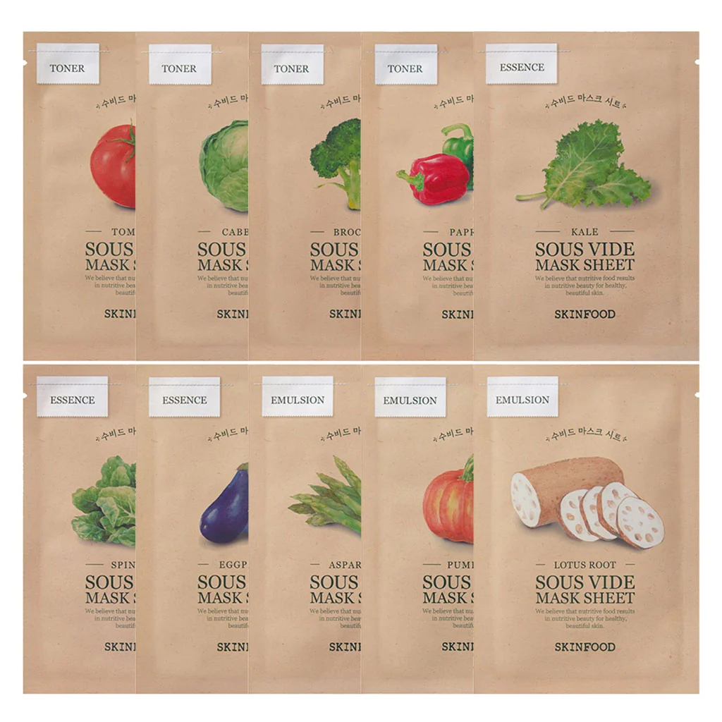 Sous Vide Mask Sheet