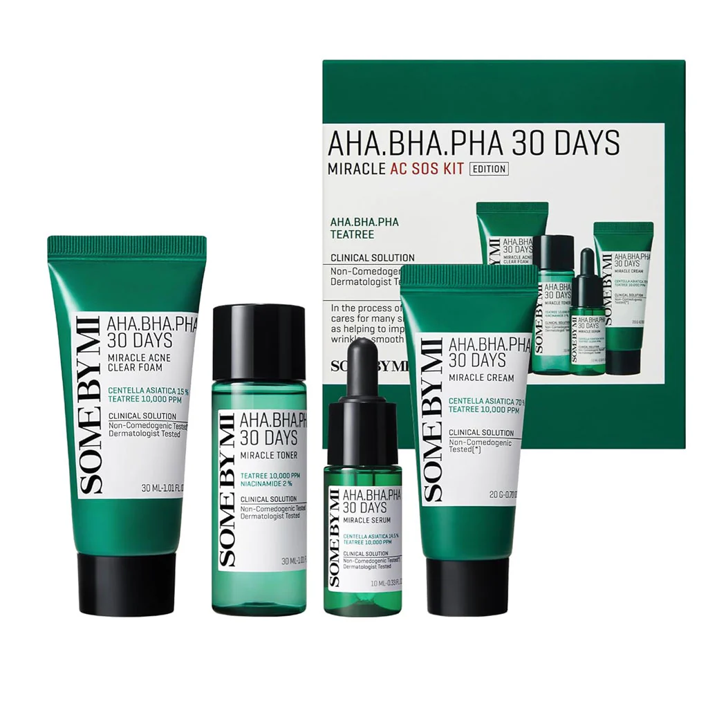 AHA BHA PHA 30 Days Miracle AC SOS Kit