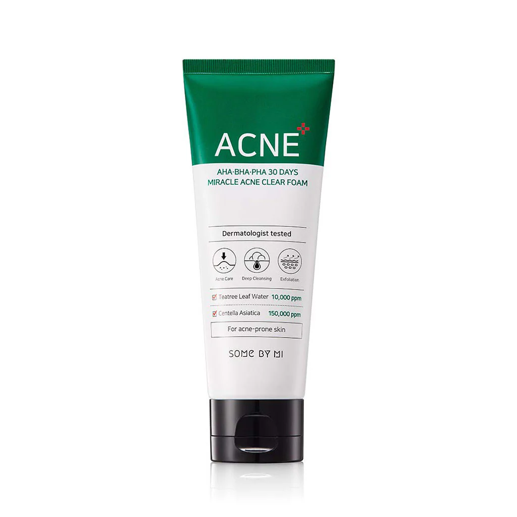 AHA BHA PHA 30 Days Miracle Acne Clear Foam (100ml)