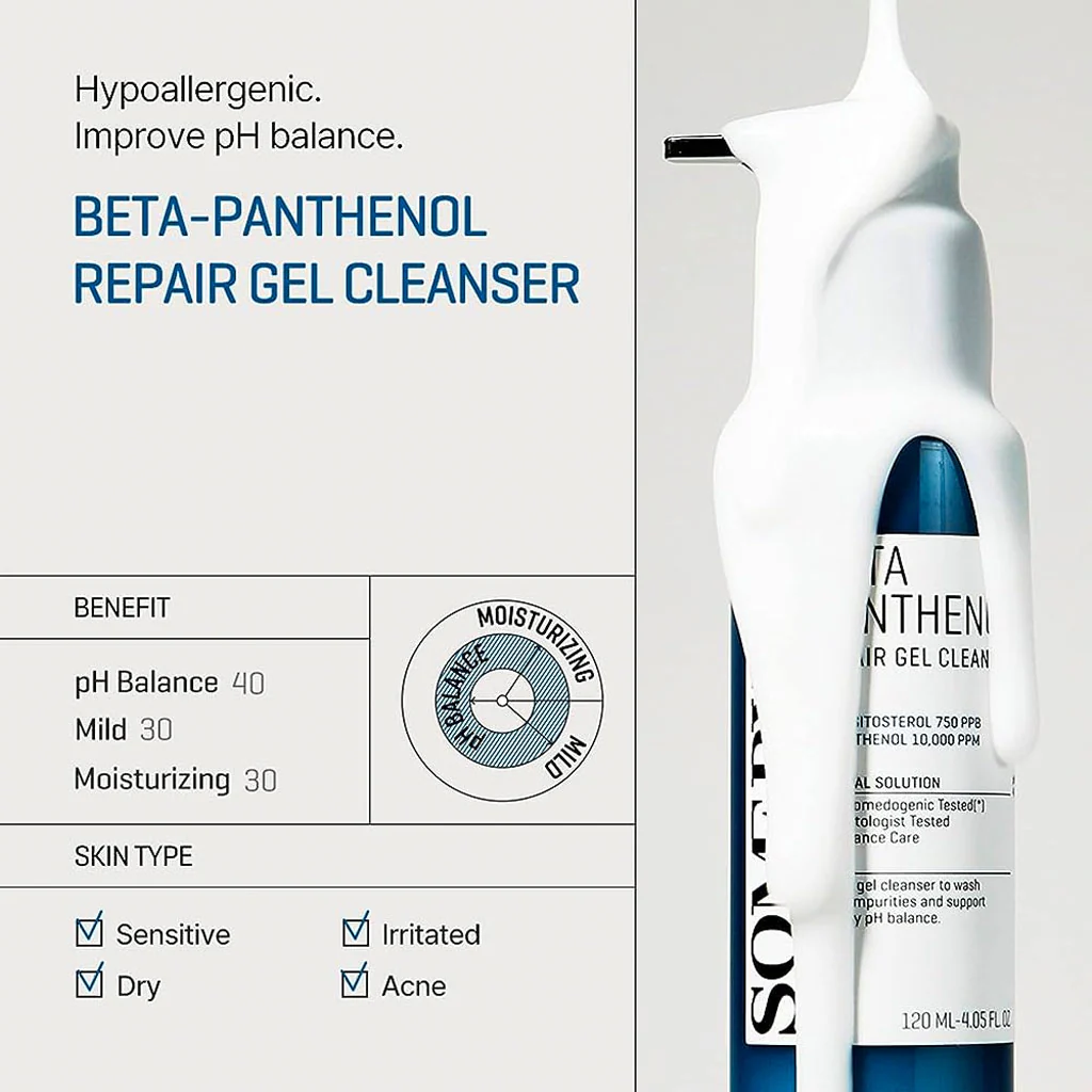 Beta Panthenol Repair Gel Cleanser - Image 2