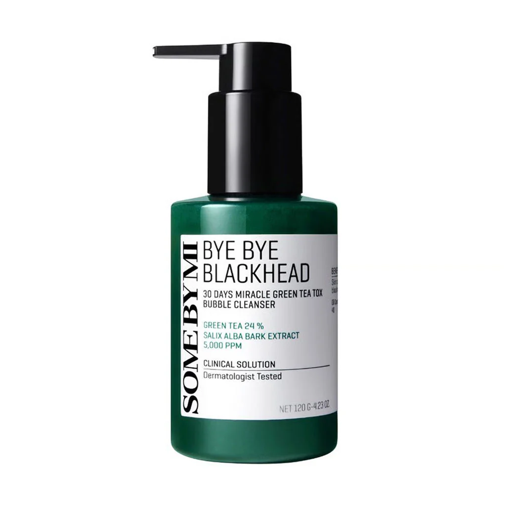 Bye Bye Blackhead 30 Days Miracle Green Tea Tox Bubble Cleanser (120g)