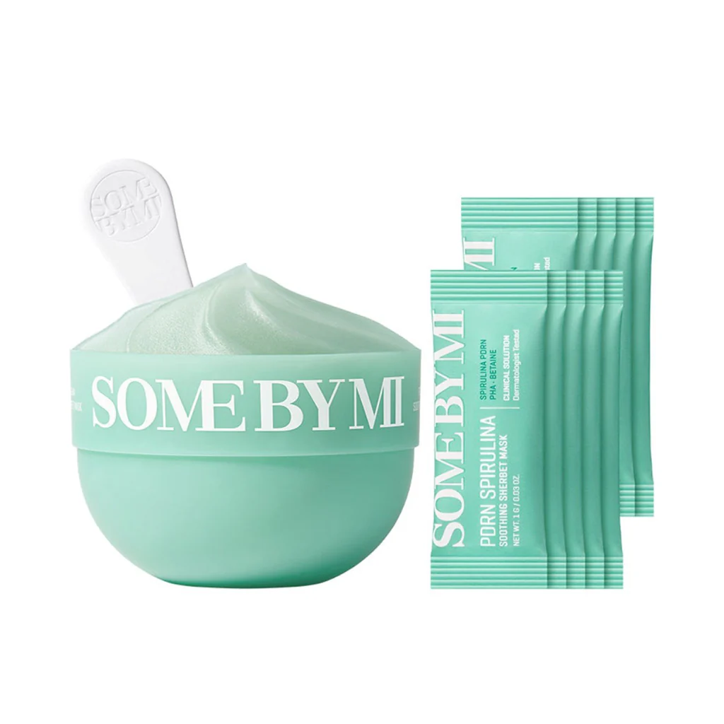 PDRN Spirulina Soothing Sherbet Mask