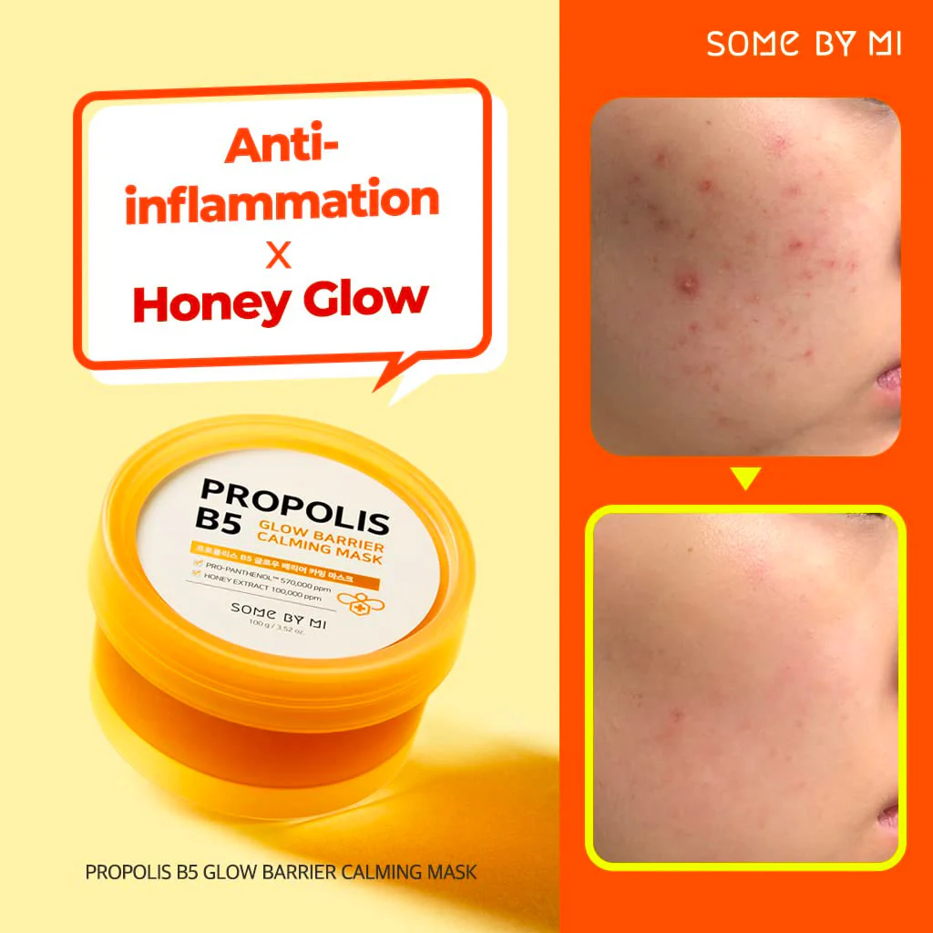 Propolis B5 Glow Barrier Calming Mask - Image 3