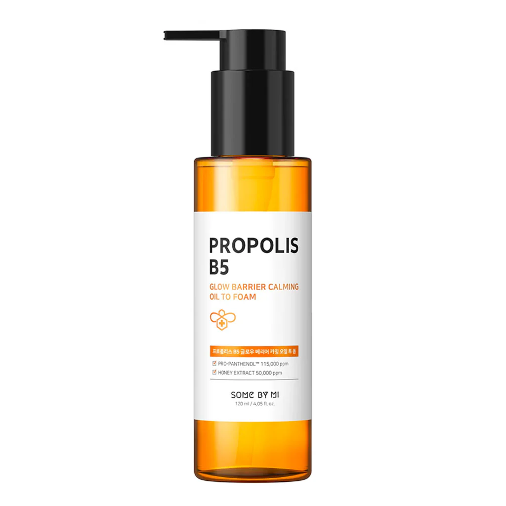 Propolis B5 Glow Barrier Calming Oil To Foam