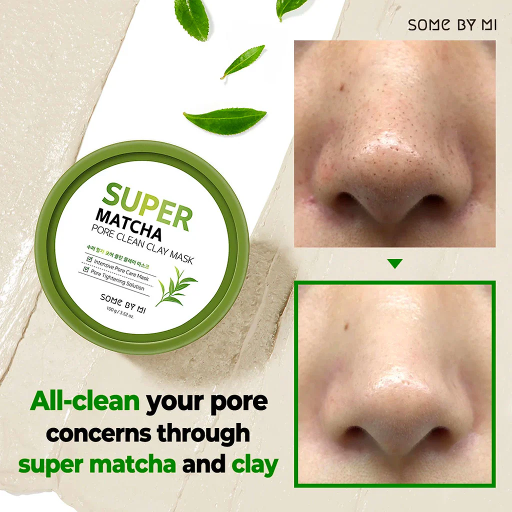 Super Matcha Pore Clean Clay Mask (100g) - Image 2