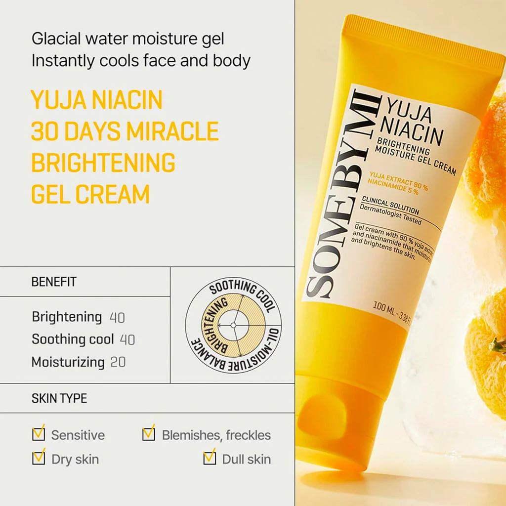Yuja Niacin Brightening Moisture Gel Cream - Image 2