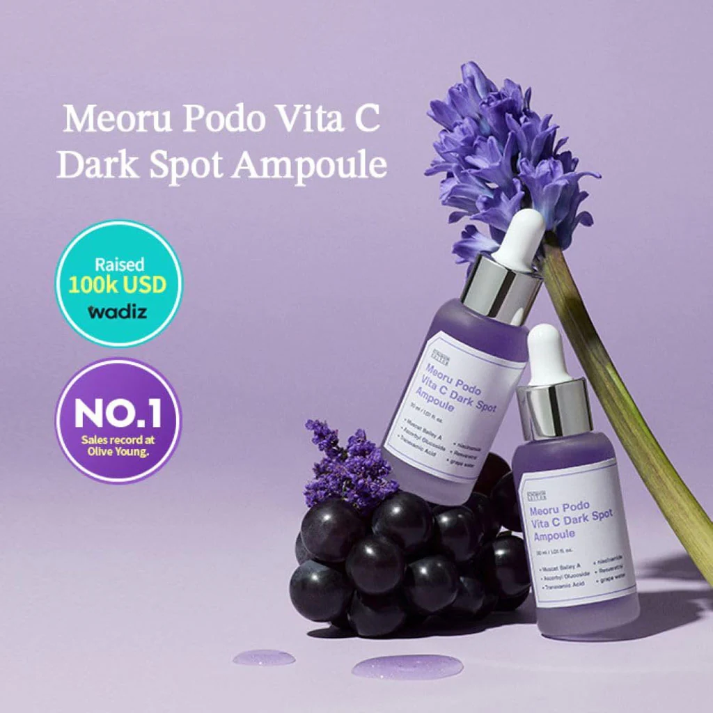 Meoru Podo Vita C Dark Spot Ampoule (30ml) - Image 2