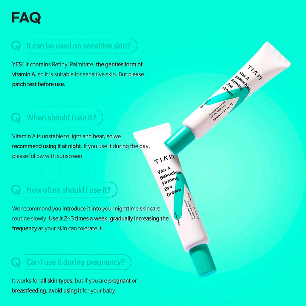 Vita A Bakuchiol Firming Eye Cream - Image 3