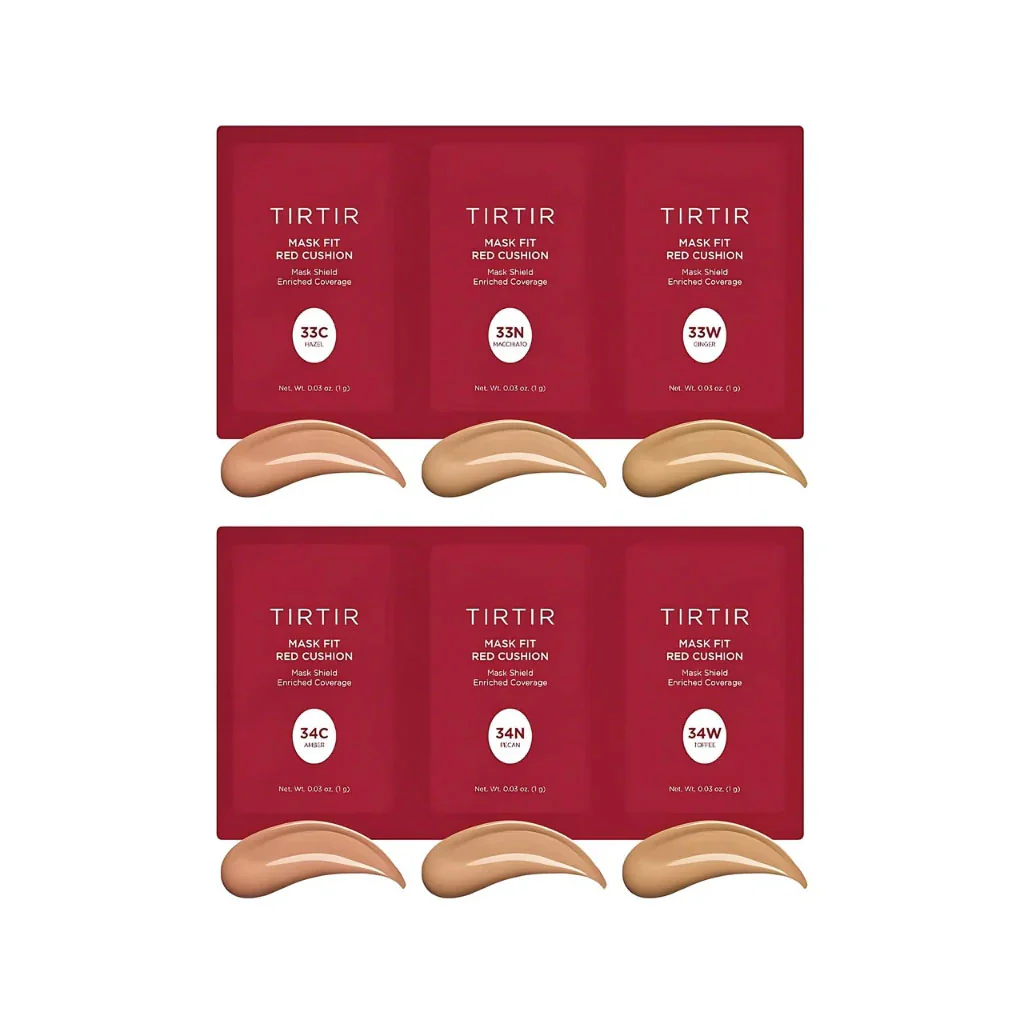 Mask Fit Red Cushion 6 Shade Trial Kit - Image 6