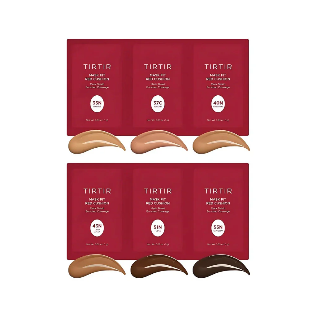Mask Fit Red Cushion 6 Shade Trial Kit - Image 7