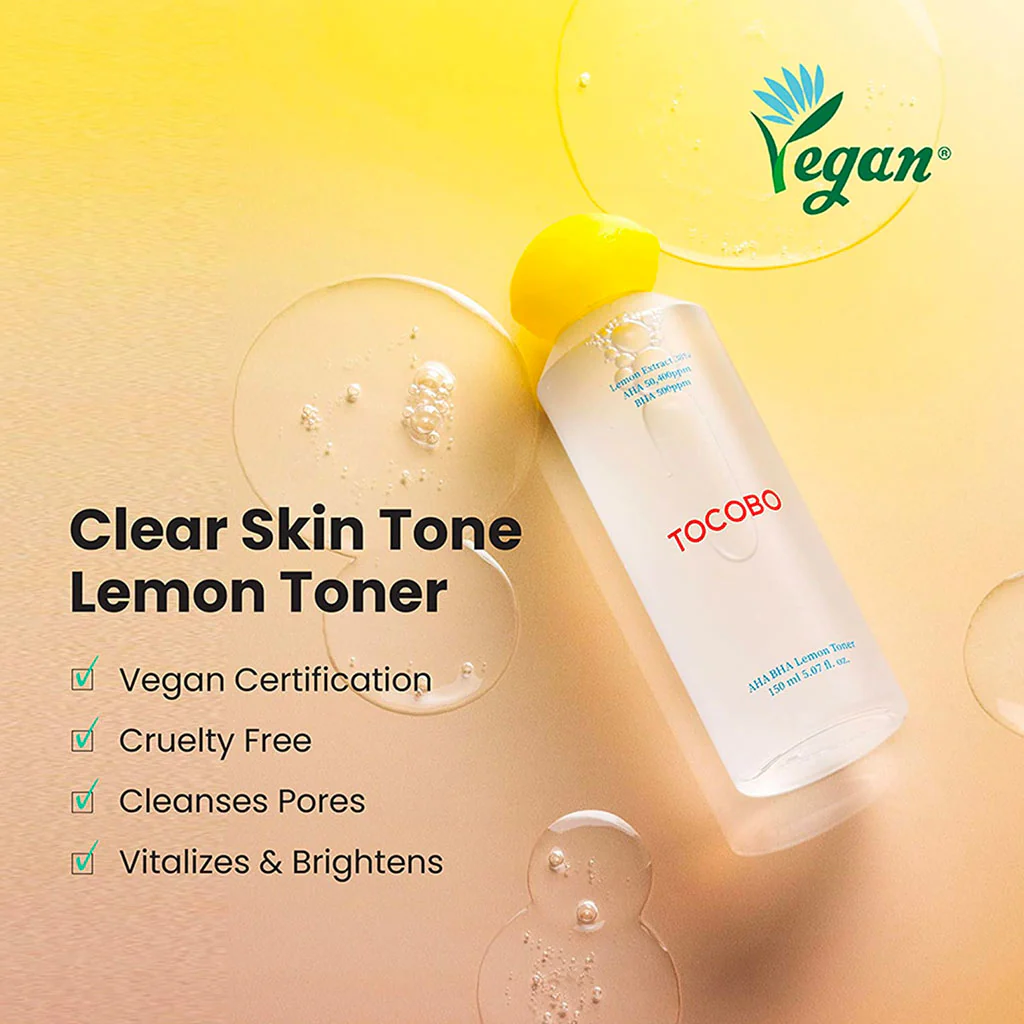 AHA BHA Lemon Toner - Image 3