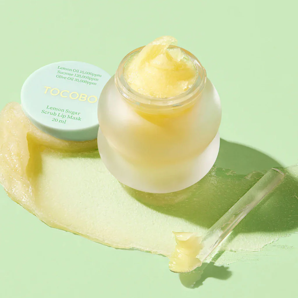 Lemon Sugar Scrub Lip Mask (20ml) - Image 3
