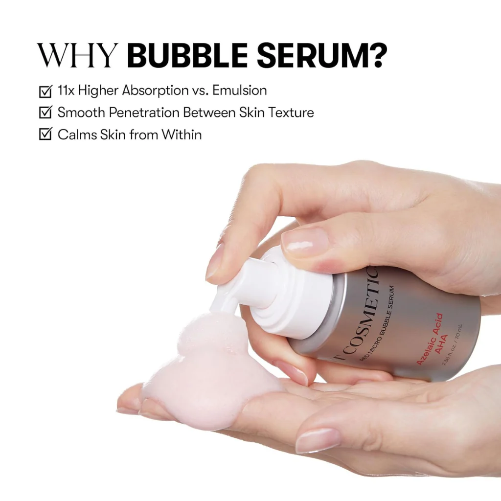AZ AHA Red Micro Bubble Serum (70ml) - Image 3