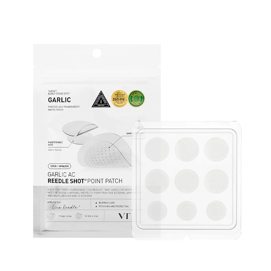Garlic AC Reedle Shot Point Patch (9pc)