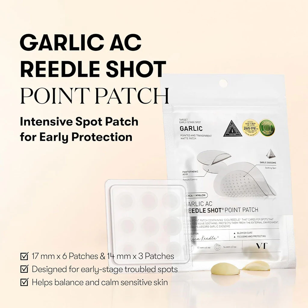 Garlic AC Reedle Shot Point Patch (9pc) - Image 2