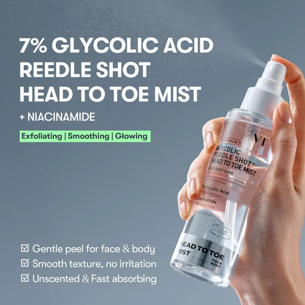 Glycolic Reedle Shot Head-to-Toe Mist (120ml) - Image 2