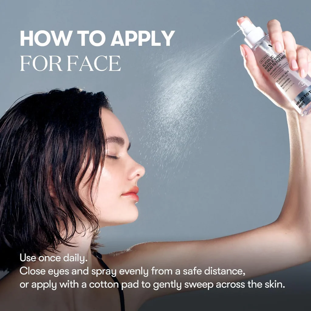 Glycolic Reedle Shot Head-to-Toe Mist (120ml) - Image 3