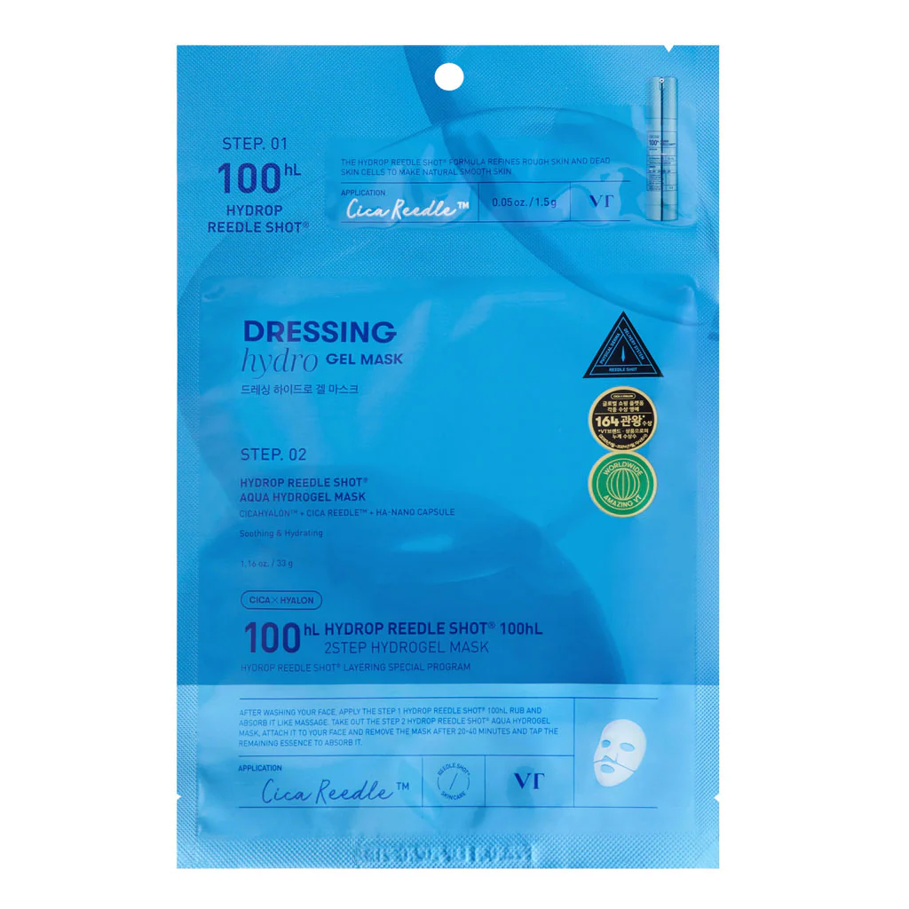 Hydrop Reedle Shot 100hL 2-Step Hydrogel Mask