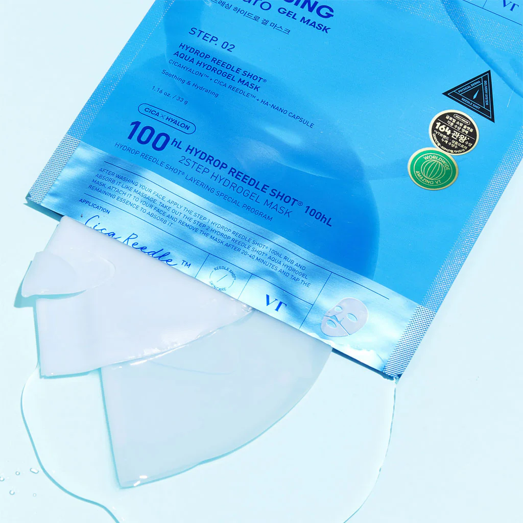 Hydrop Reedle Shot 100hL 2-Step Hydrogel Mask - Image 2
