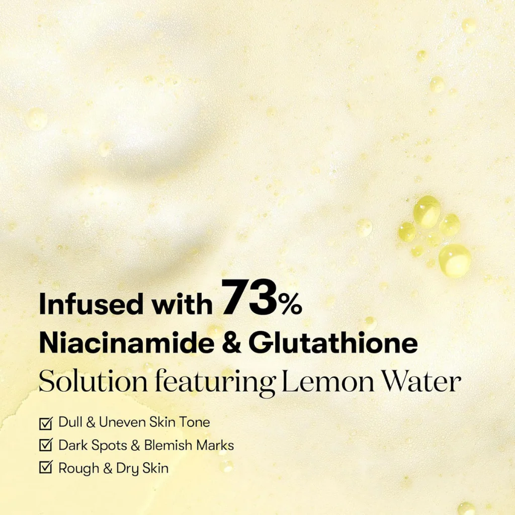 Niacinamide Glutathione Yellow Micro Bubble Serum (70ml) - Image 2
